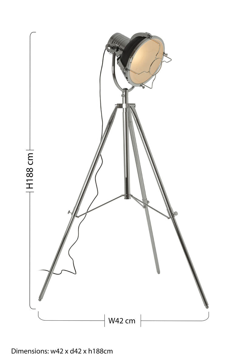 Matt Black Floor Lamp