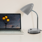Grey Desk Lamp
