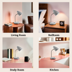 Grey Desk Lamp