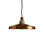Copper Finish and Aluminium Pendant Light