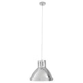 Bowl Shaped Pendant Light with Chrome Finish
