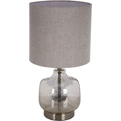 Grey Bedside Table Lamp