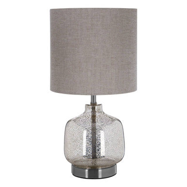 Grey Bedside Table Lamp