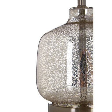 Grey Bedside Table Lamp