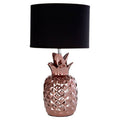 Pineapple Copper Ceramic Lamp