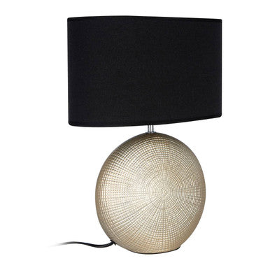 Black and Gold Bedside Table Lamp