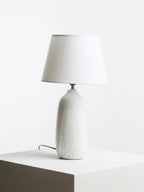 Stylish White Ceramic Bedside Lamp