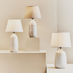 Beige Ceramic Table Lamp