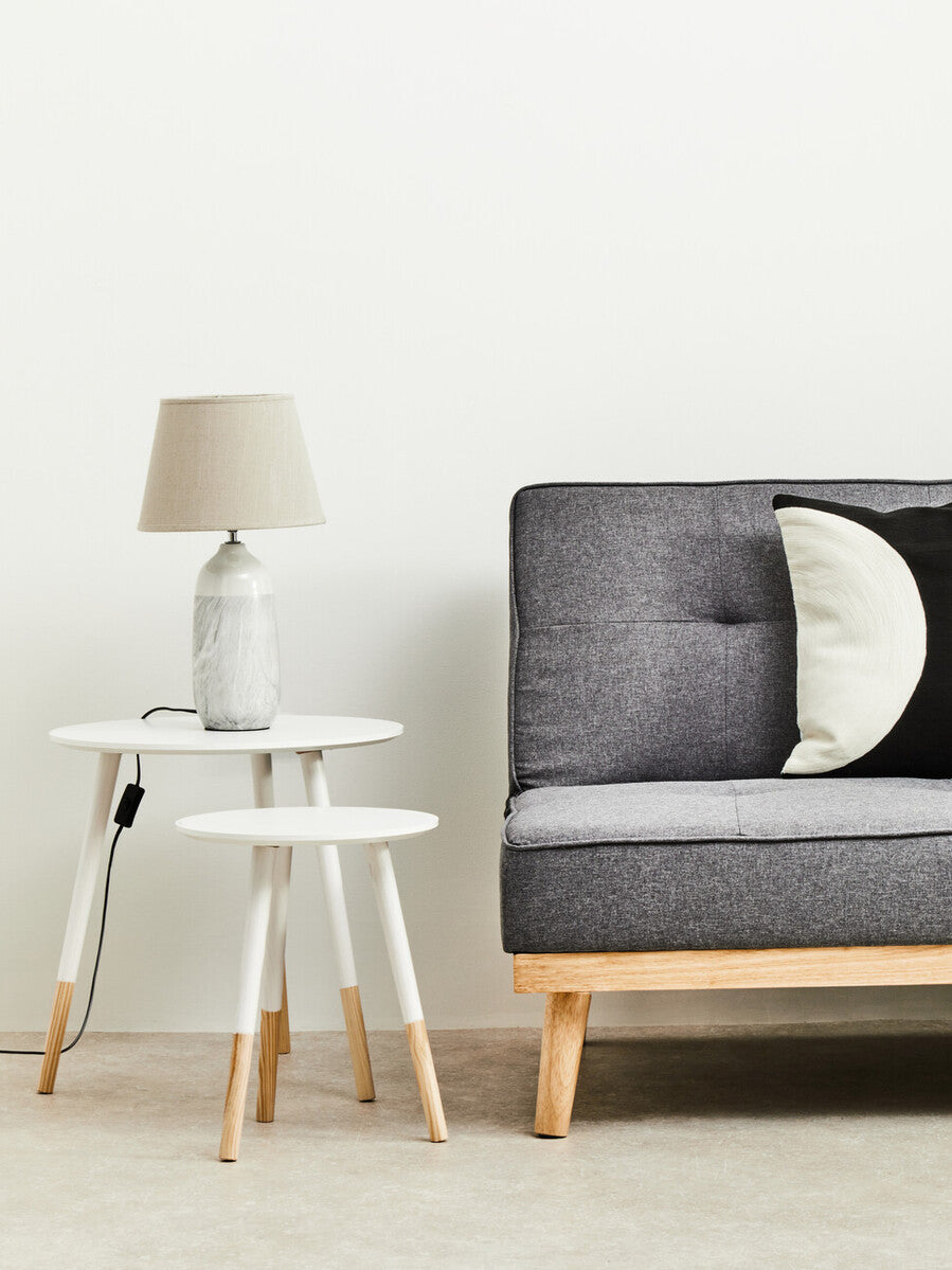 Beige Ceramic Table Lamp