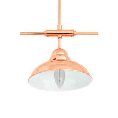3 Pendant Copper Finish Pendant Light