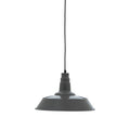 Grey Metal Pendant Light
