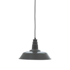 Grey Metal Pendant Light