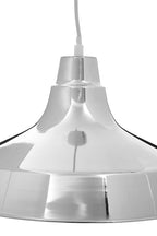Chrome Metal Pendant Light