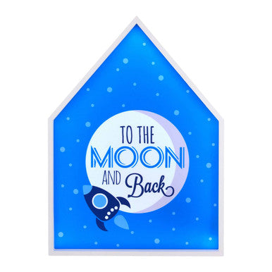 To the Moon & Back LED Light Box