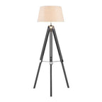Grey Tripod Floor Lamp