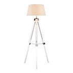 White Tripod Floor Lamp