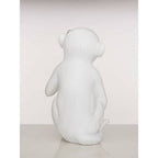 White Finish Monkey Lamp