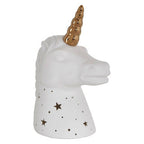 Kids Unicorn with Gold Horn Ceramic Night Light