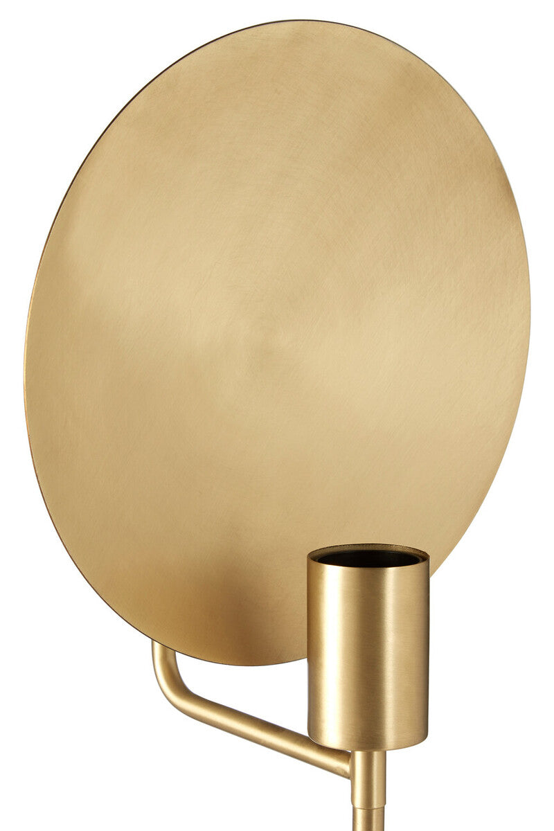 Table Lamp with White Marble Base