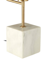 Table Lamp with White Marble Base