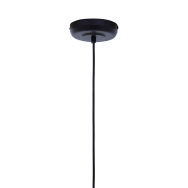 3 Bulb Gold and Black Pendant Light