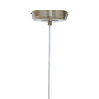 5 Bulb Antique Brass Pendant Light