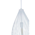 Teardrop White Pendant Light