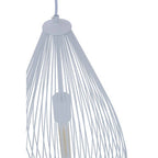 Teardrop White Pendant Light