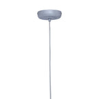 Teardrop Silver Pendant Light