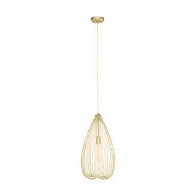 Gold Iron Pendant Light