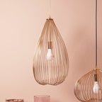 Gold Iron Pendant Light