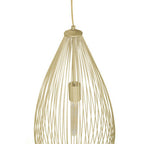 Gold Iron Pendant Light