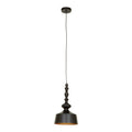 Black Matte Iron Pendant Light