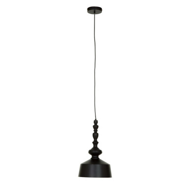 Black Matte Iron Pendant Light