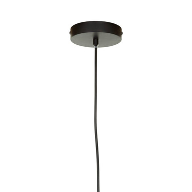 Black Matte Iron Pendant Light