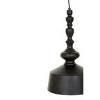 Black Matte Iron Pendant Light