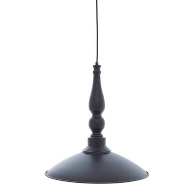 Large Black and Gold Pendant Light