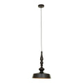 Small Black and Gold Pendant Light