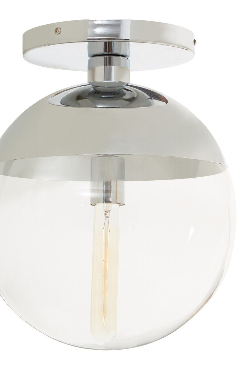 Chrome Finish Ceiling Light
