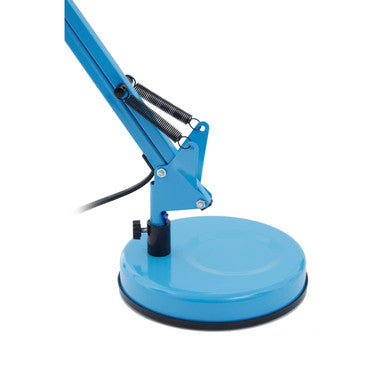 Blue Metal Desk Lamp