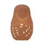 Kids Russian Doll Ceramic Night Light