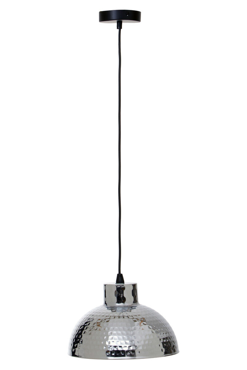Chrome Finish Iron Pendant Light