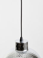 Chrome Finish Iron Pendant Light