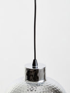Chrome Finish Iron Pendant Light