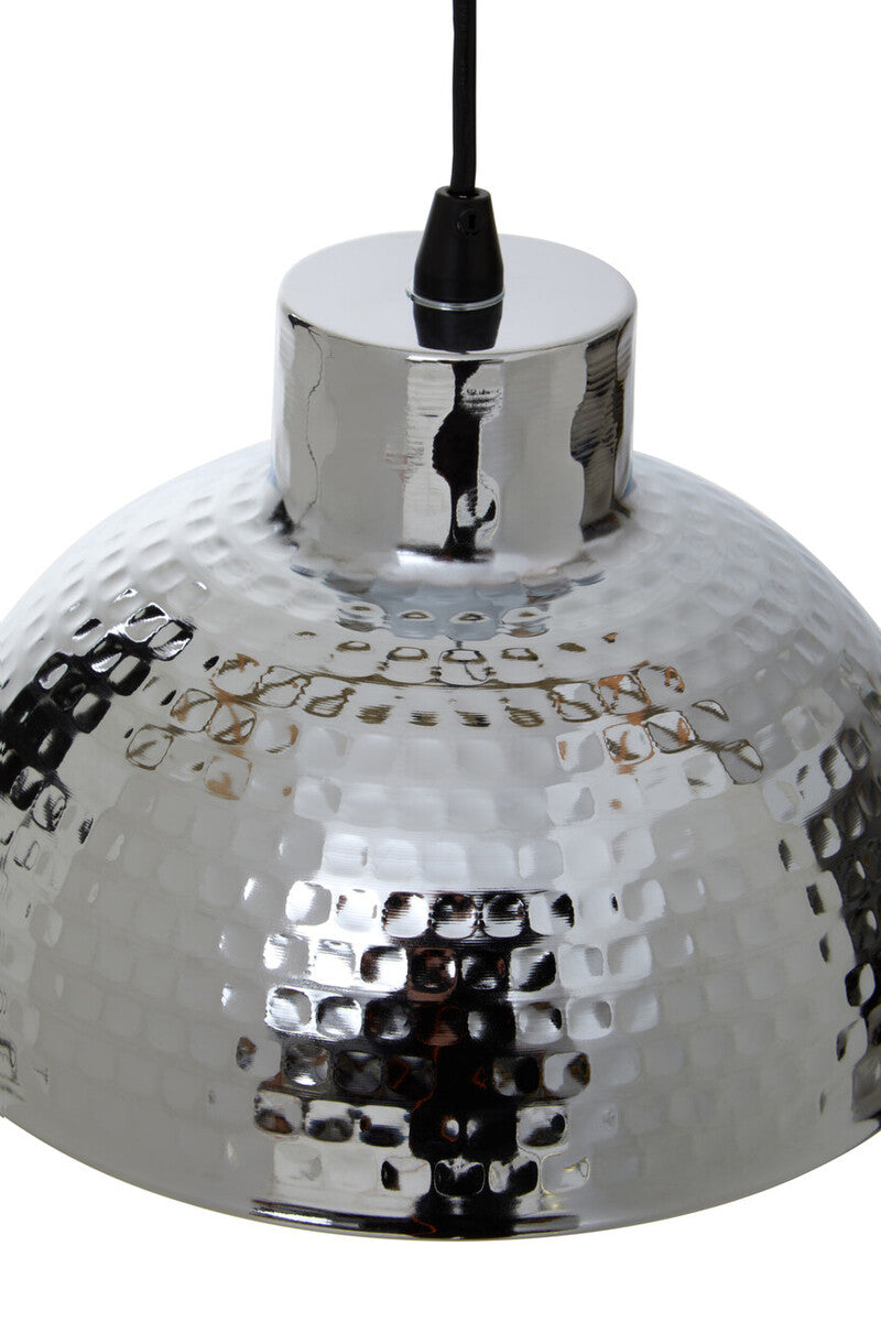 Chrome Finish Iron Pendant Light