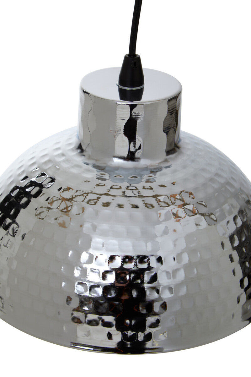 Chrome Finish Iron Pendant Light