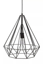 Black Conical Pendant Light
