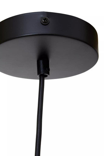 Black Conical Pendant Light