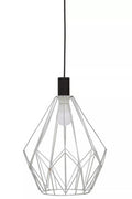 Chrome Gold Frame Pendant Light