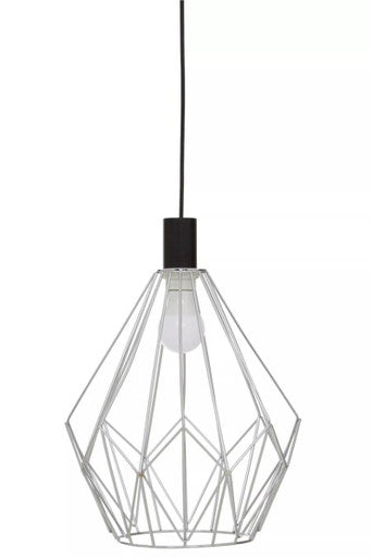 Chrome Gold Frame Pendant Light
